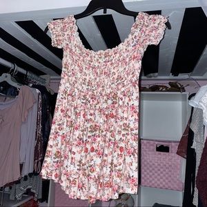 Floral Off the Shoulder Top